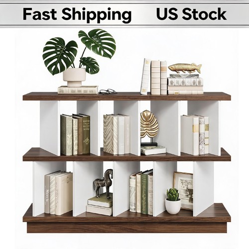 Open bookcase low - bookcase, mdf